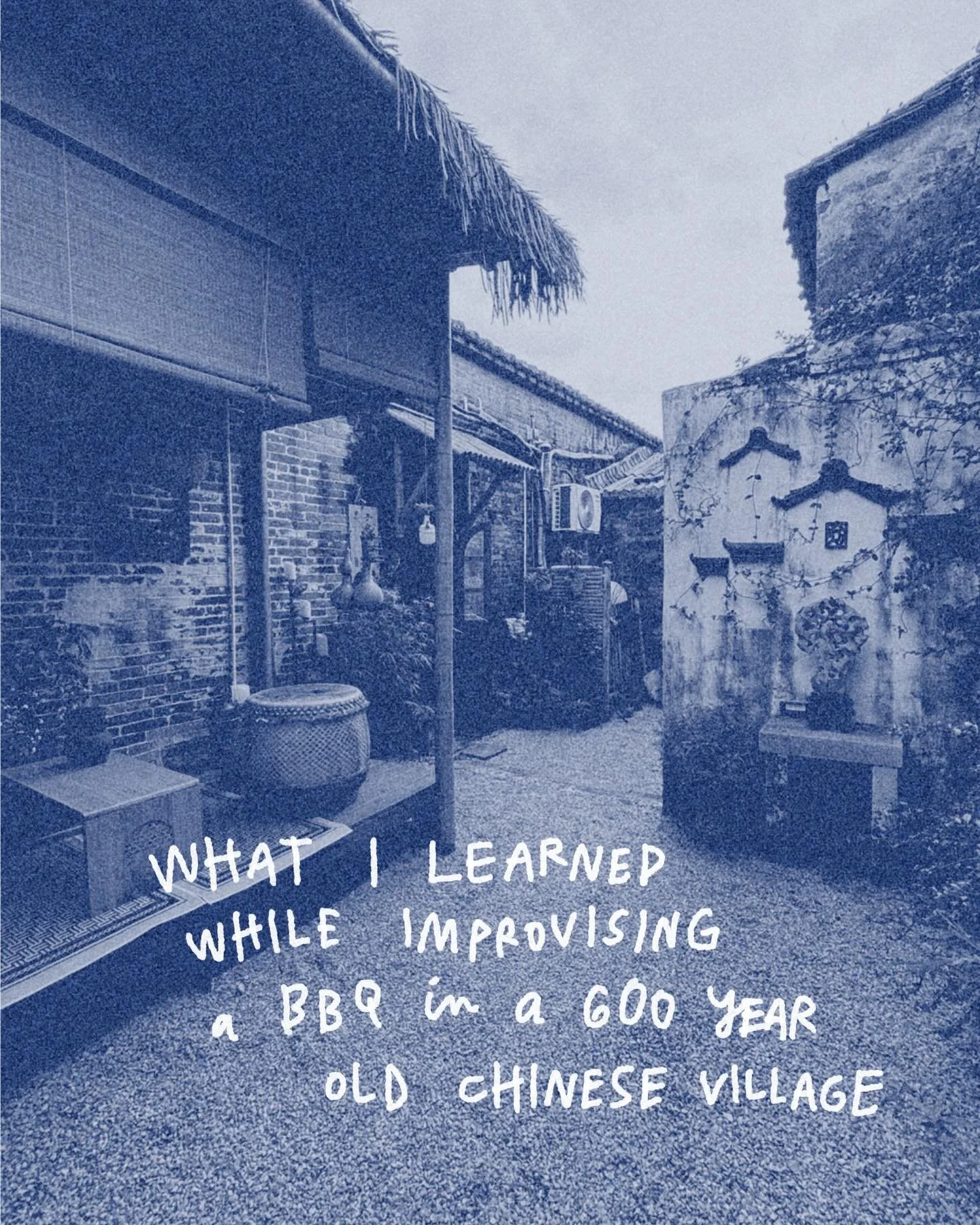 A few weeks ago I took a whirlwind trip to Guangzhou China (via Hong Kong) to help advise and assist a friend and collaborator on his latest project&mdash;but as it turns out I was really there to host a cook-out for the 16th century Chinese village 