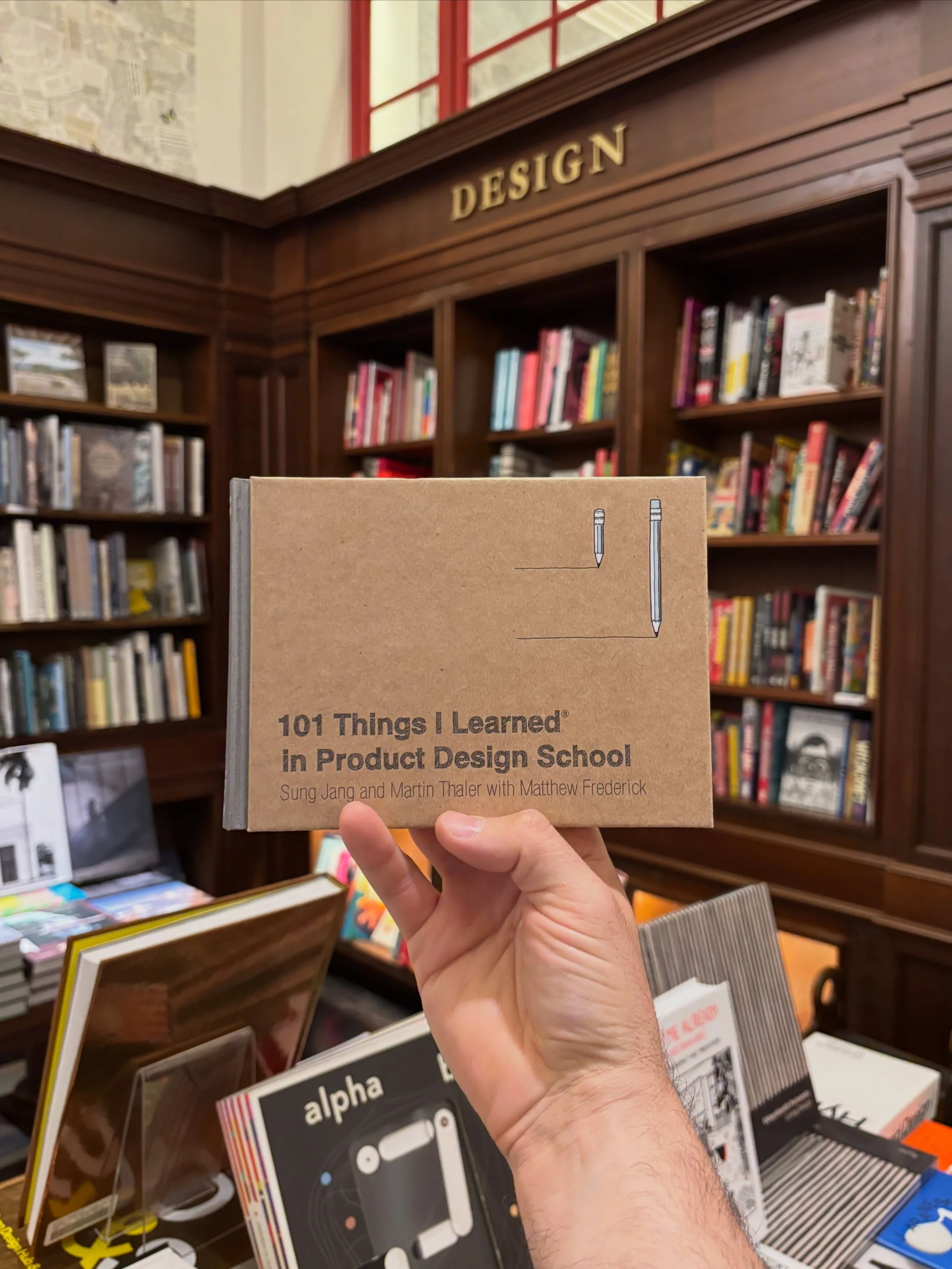 Walked into the @rizzolibookstore in NYC yesterday, strolled back to the design section, picked up this lil design primer by @sungjanglaboratory and @mthaler100 and flipped to see one of the kindest things anyone has ever written about my work.