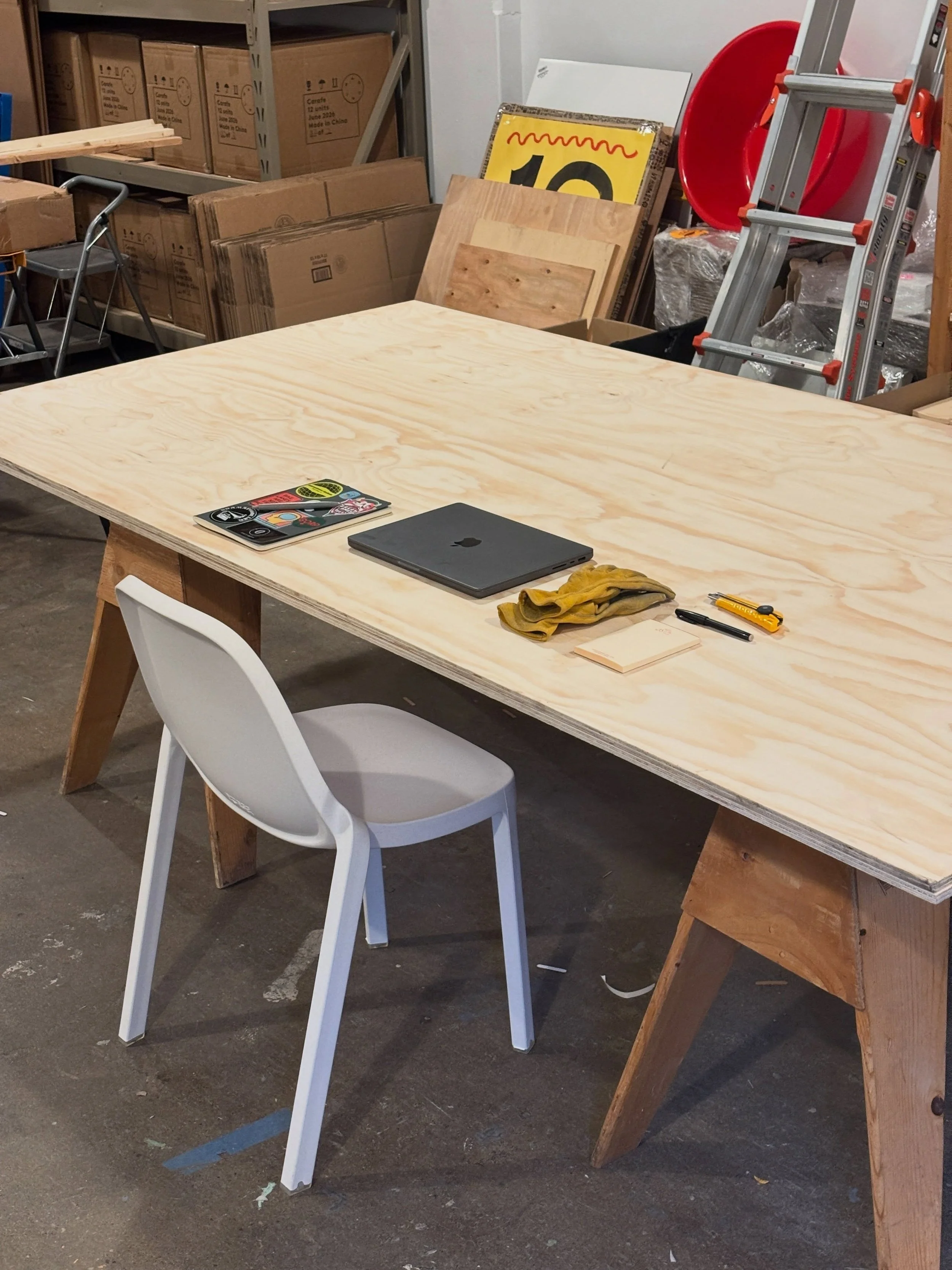 Week 2 in the new studio