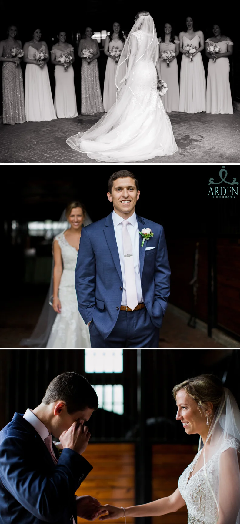 First looks manifest an array of emotions.