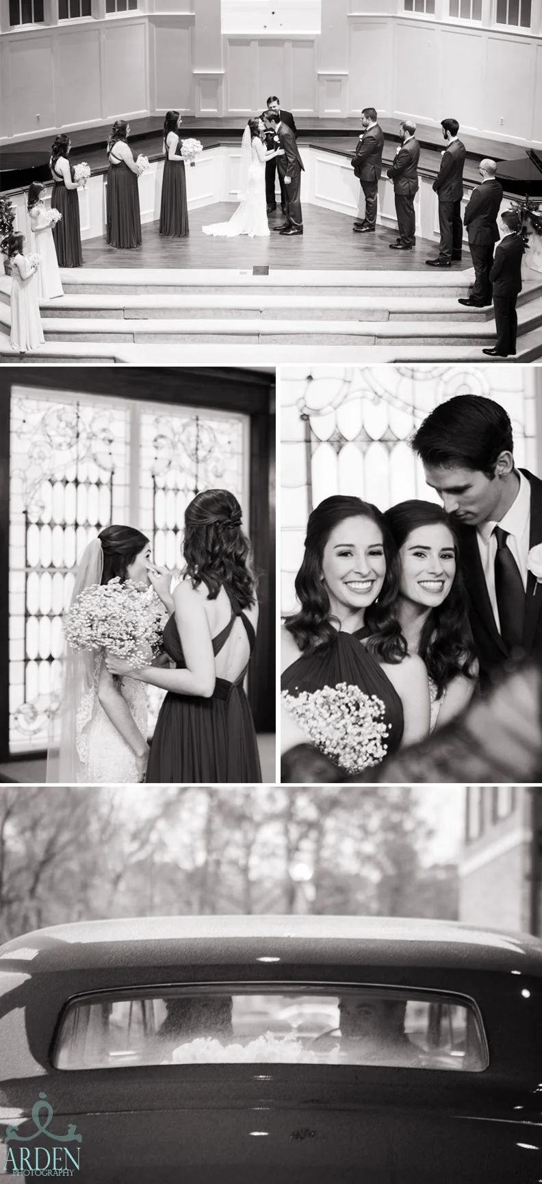 On the way to their reception and to make more amazing memories.