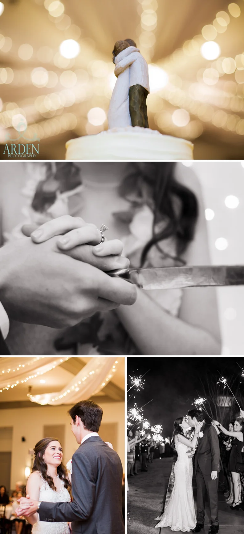 Sparkler shower!