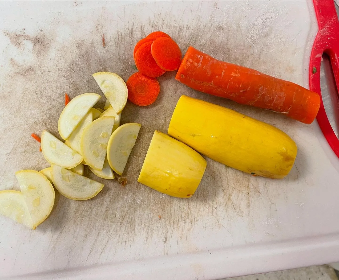 A little hard veggie mix I like for the Uromastyx. Sometimes I also add zucchini or acorn or butternut squash. Sliver and add @exoterrausa multi and calcium along with @tortoisesupply food topper and a teeny bit of powdered bee pollen. If you use squ