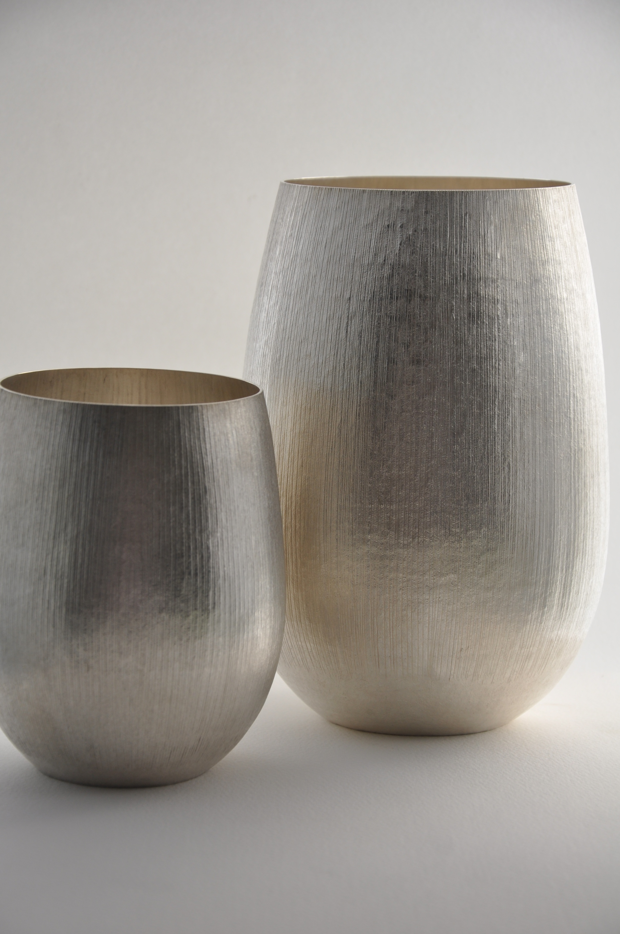 Two Snowcord Vases