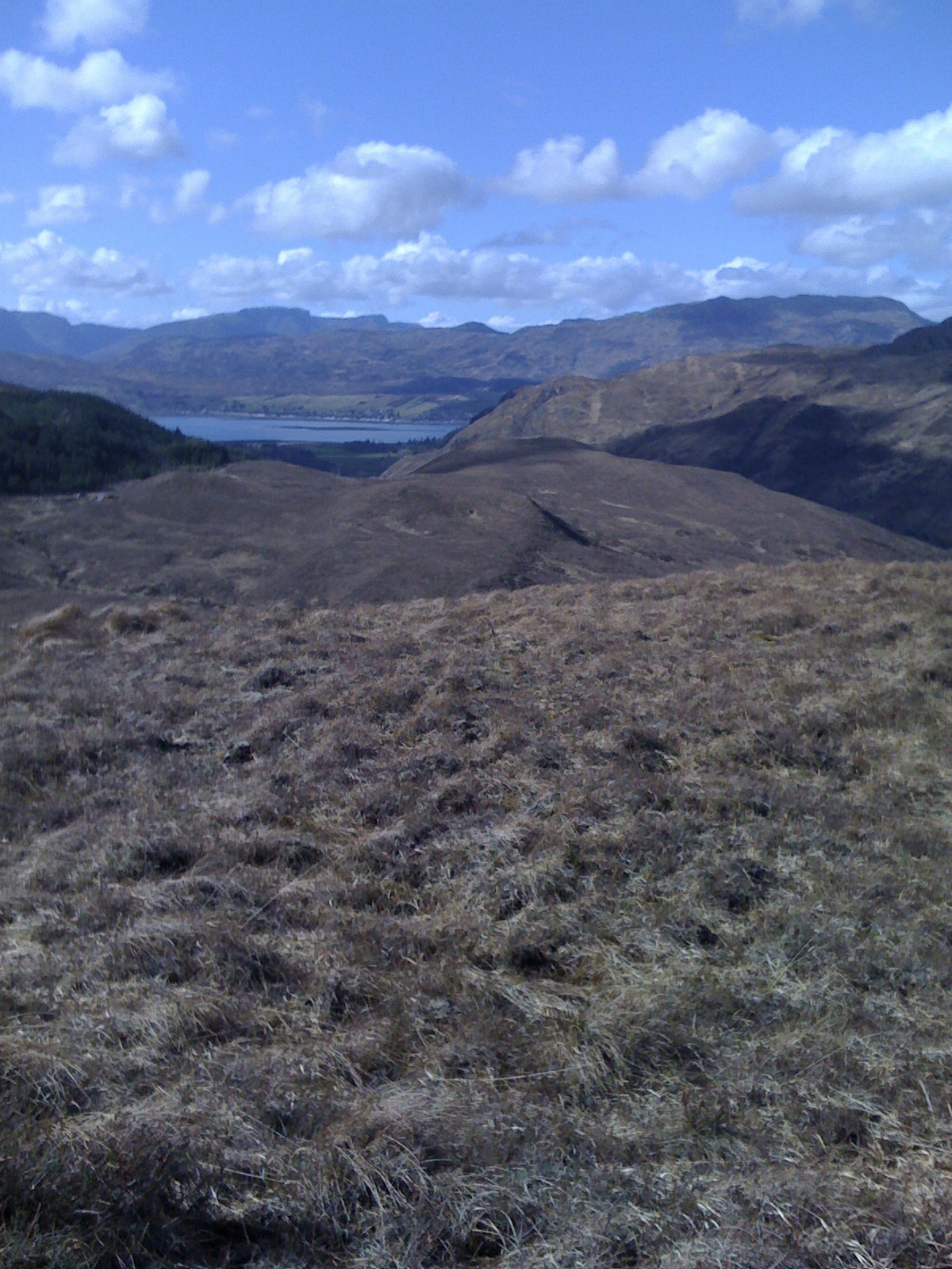 Bike - view back from Ben Dronaig track looking towards Loch Carron.jpg