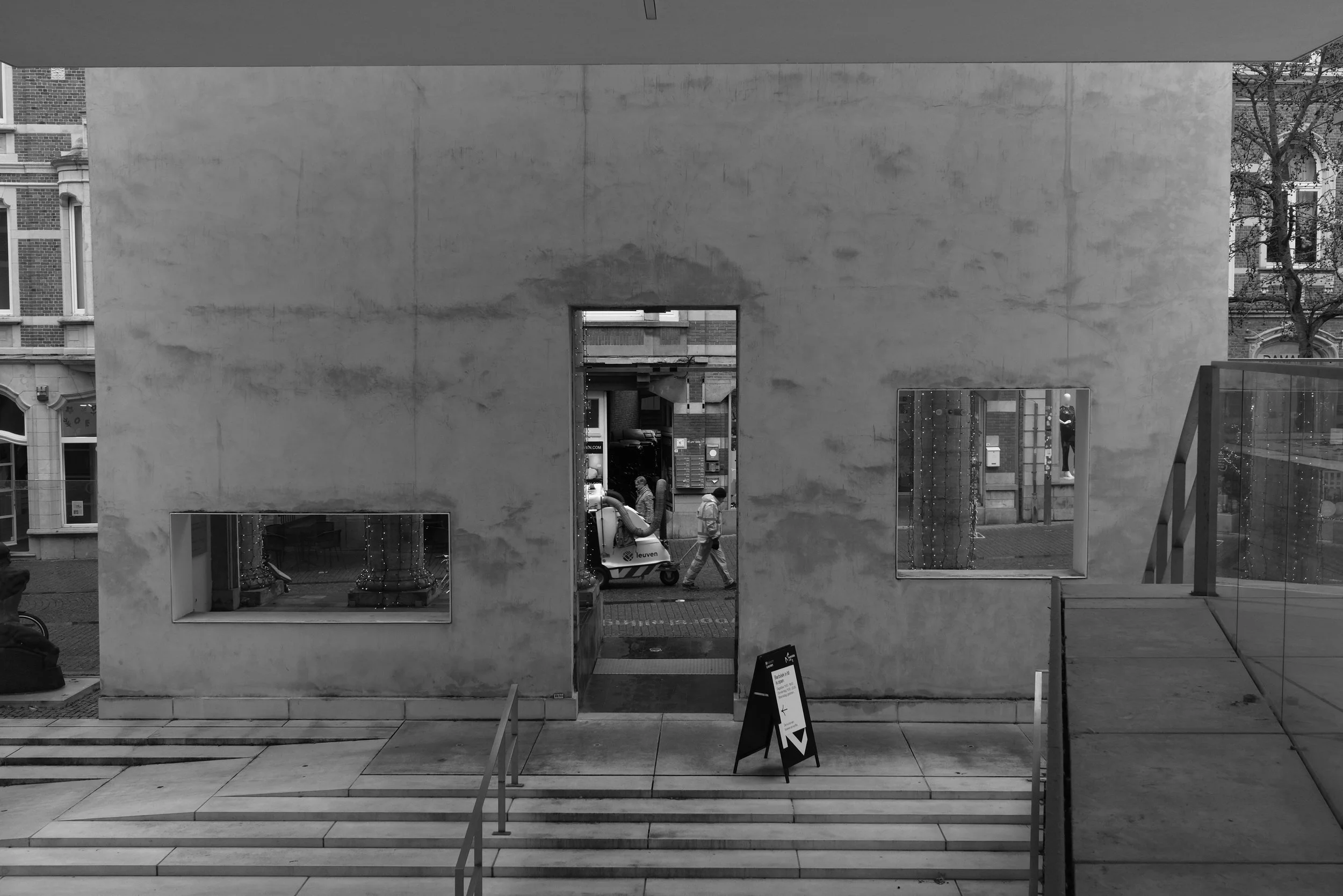 Kathia Miserez-Mens in de straat