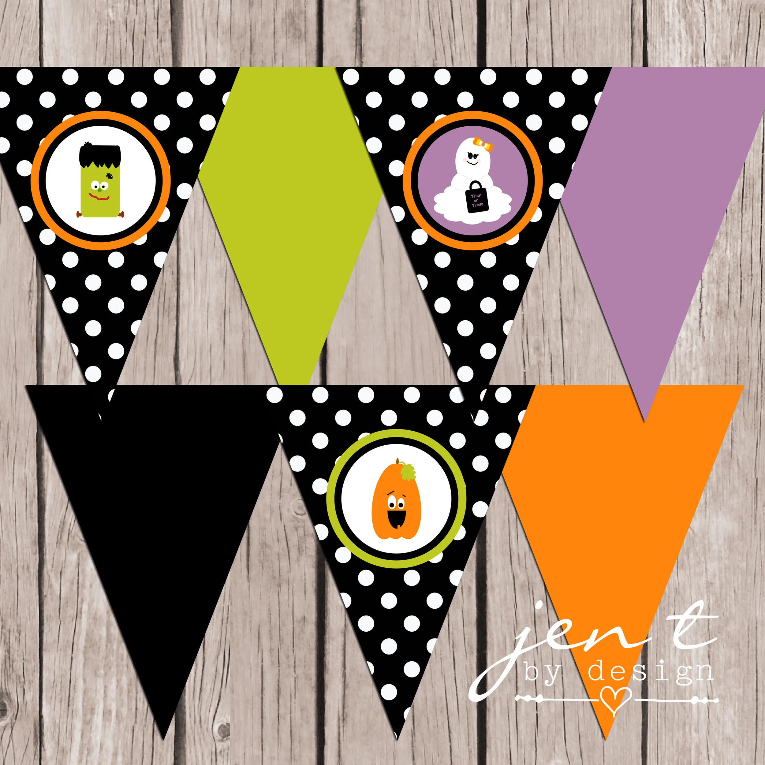 Boo Bash Halloween Party Banner - Instant Download