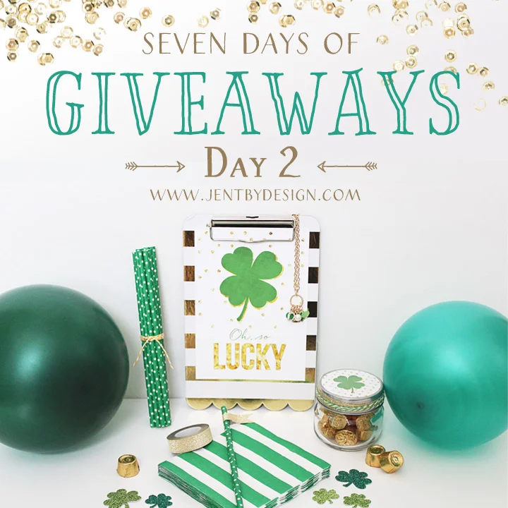 Jen T by Design Launch Party Giveaway - Day 2