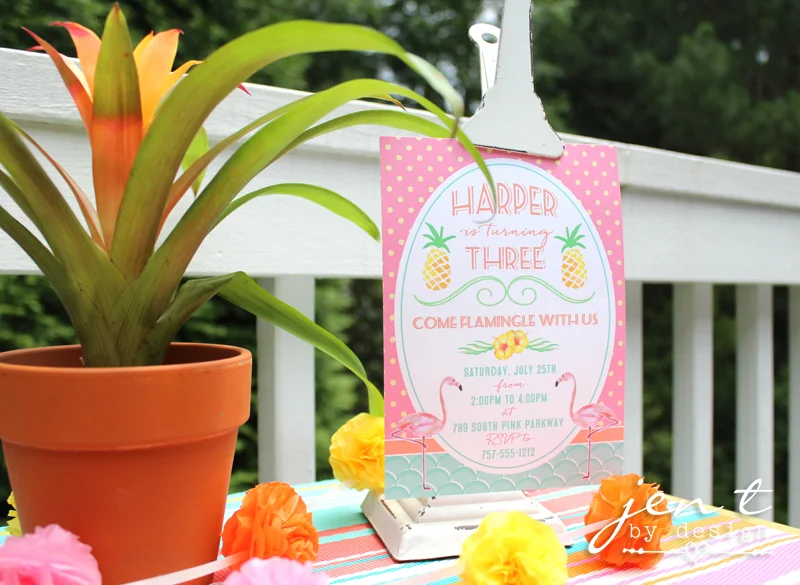 Flamingo Birthday Party
