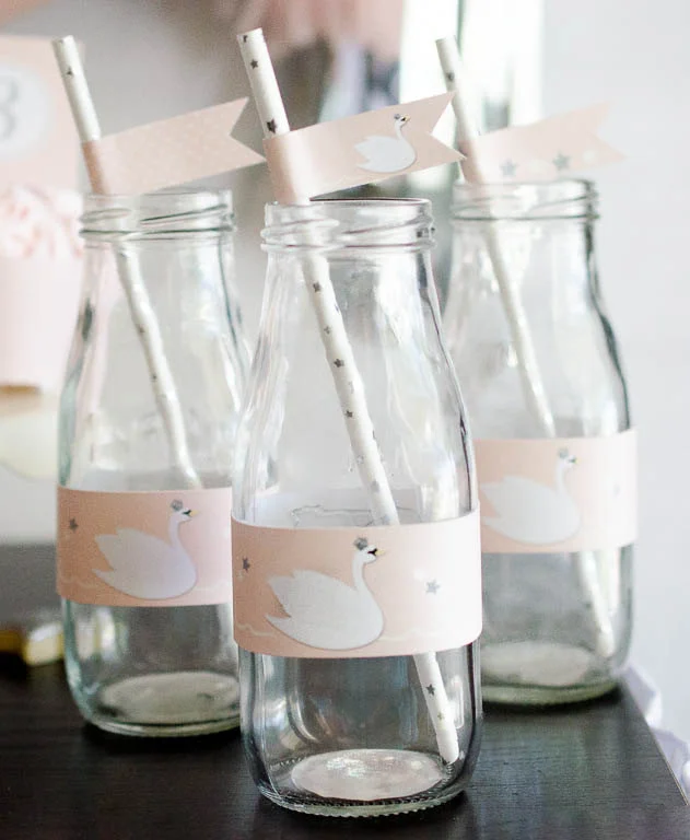 Sofia the first bottle labels