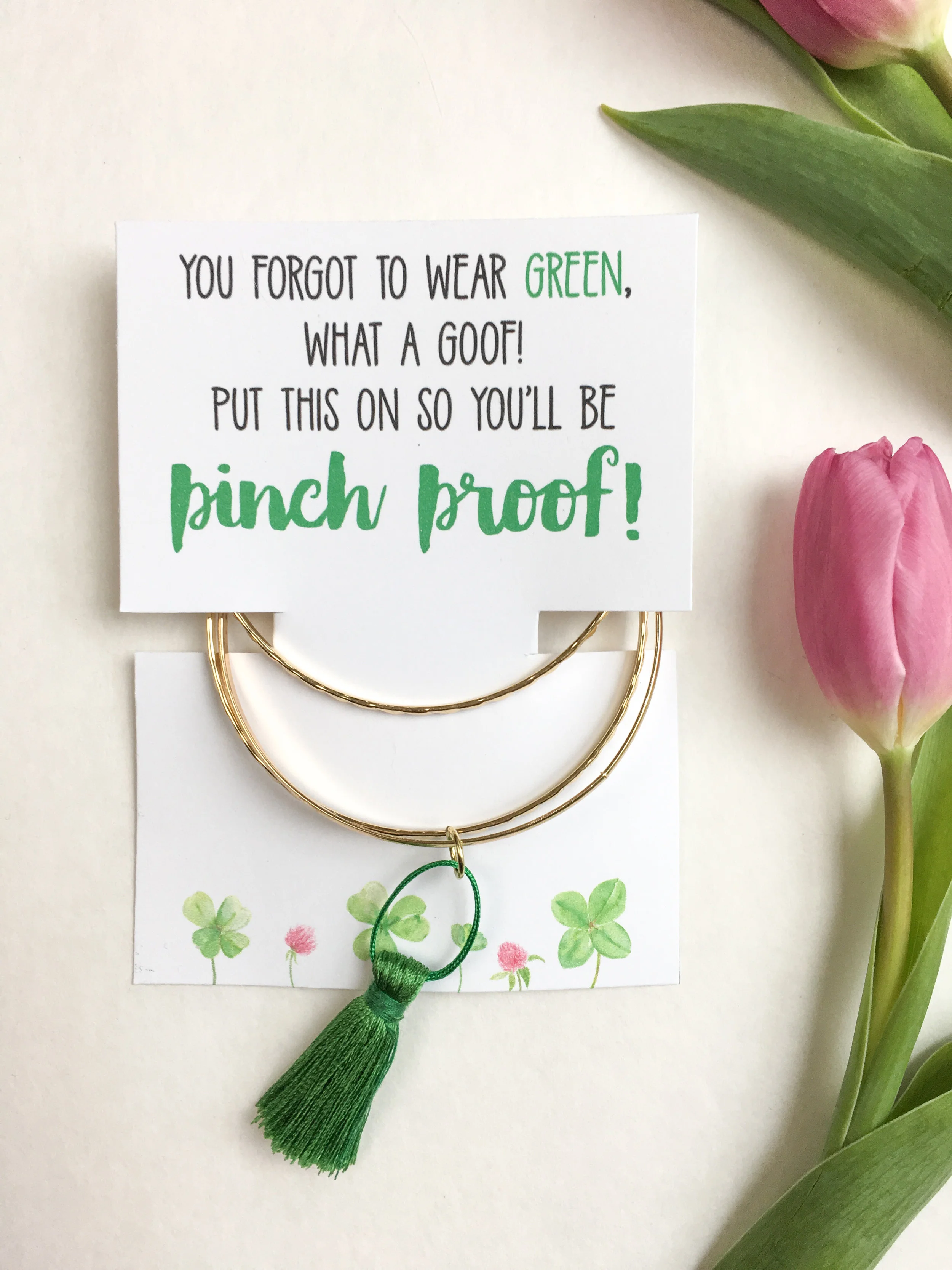 St. Patrick's Day DIY Bracelet 2