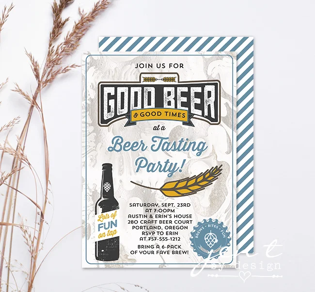 Beer Party Invitation