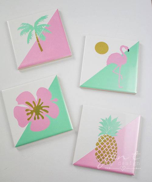 CoasterTile pineapple-Small