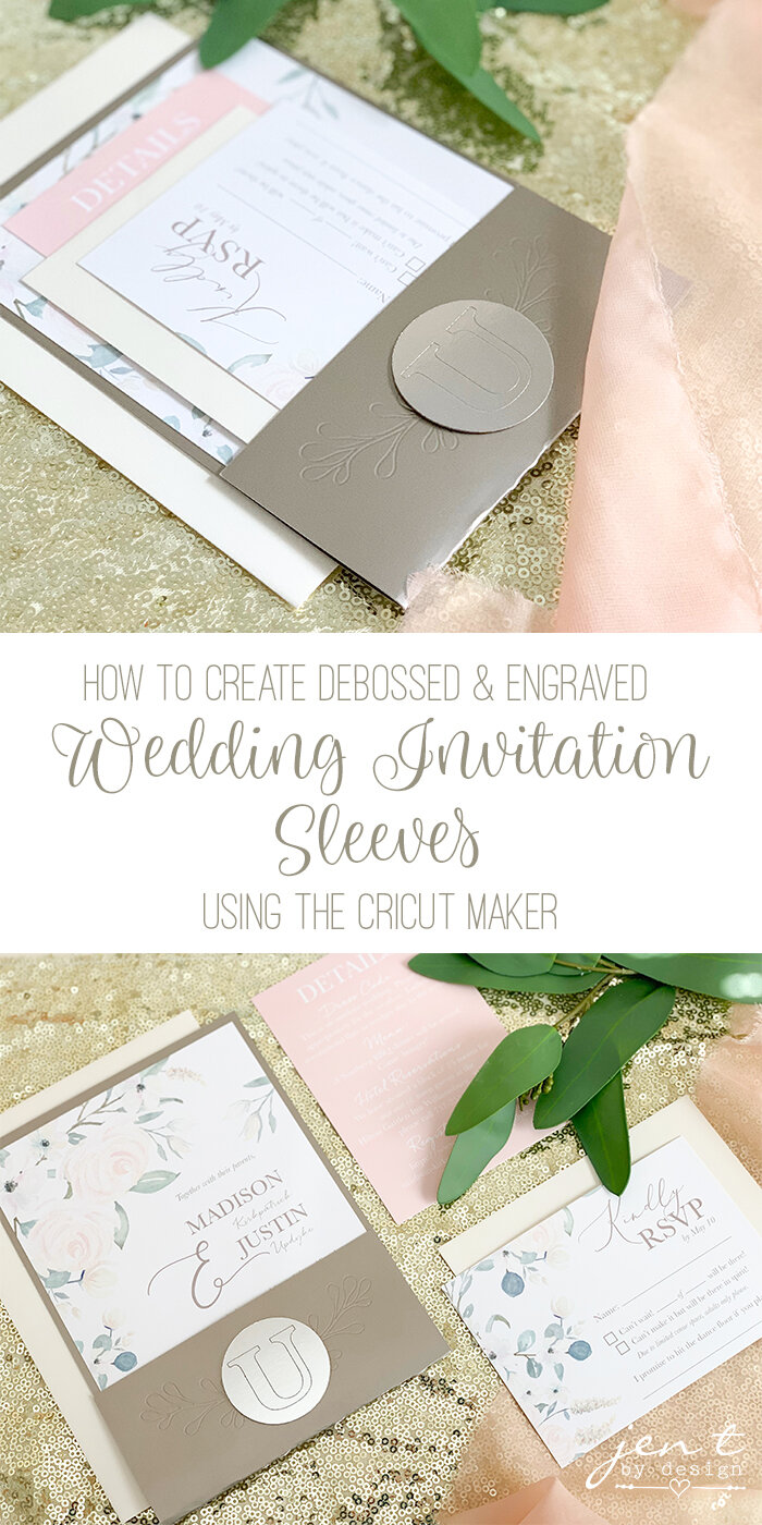 How to Use the Cricut Maker Debossing Tool - Hey, Let's Make Stuff