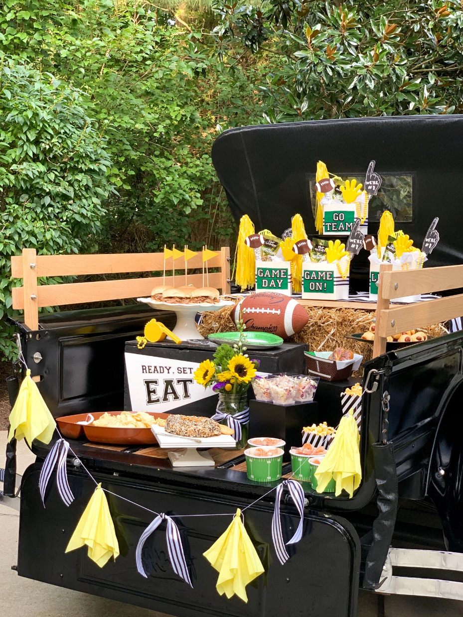 Socially Distanced Tailgate Party — Jen T. by Design