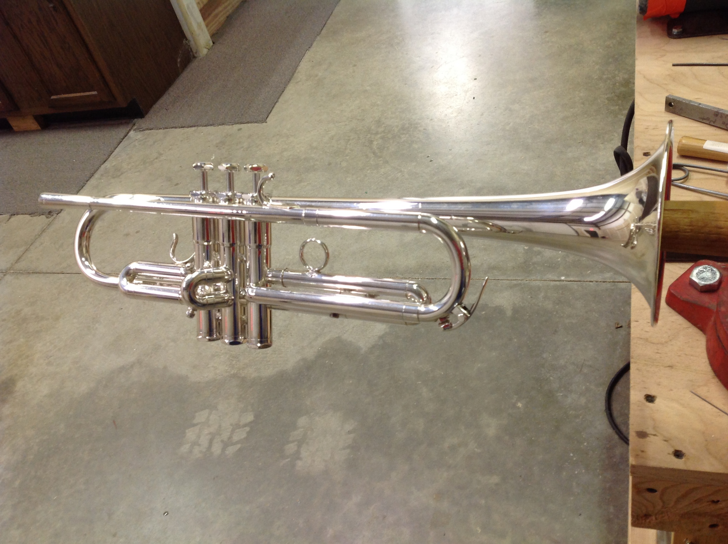 Clean Silver Trumpet