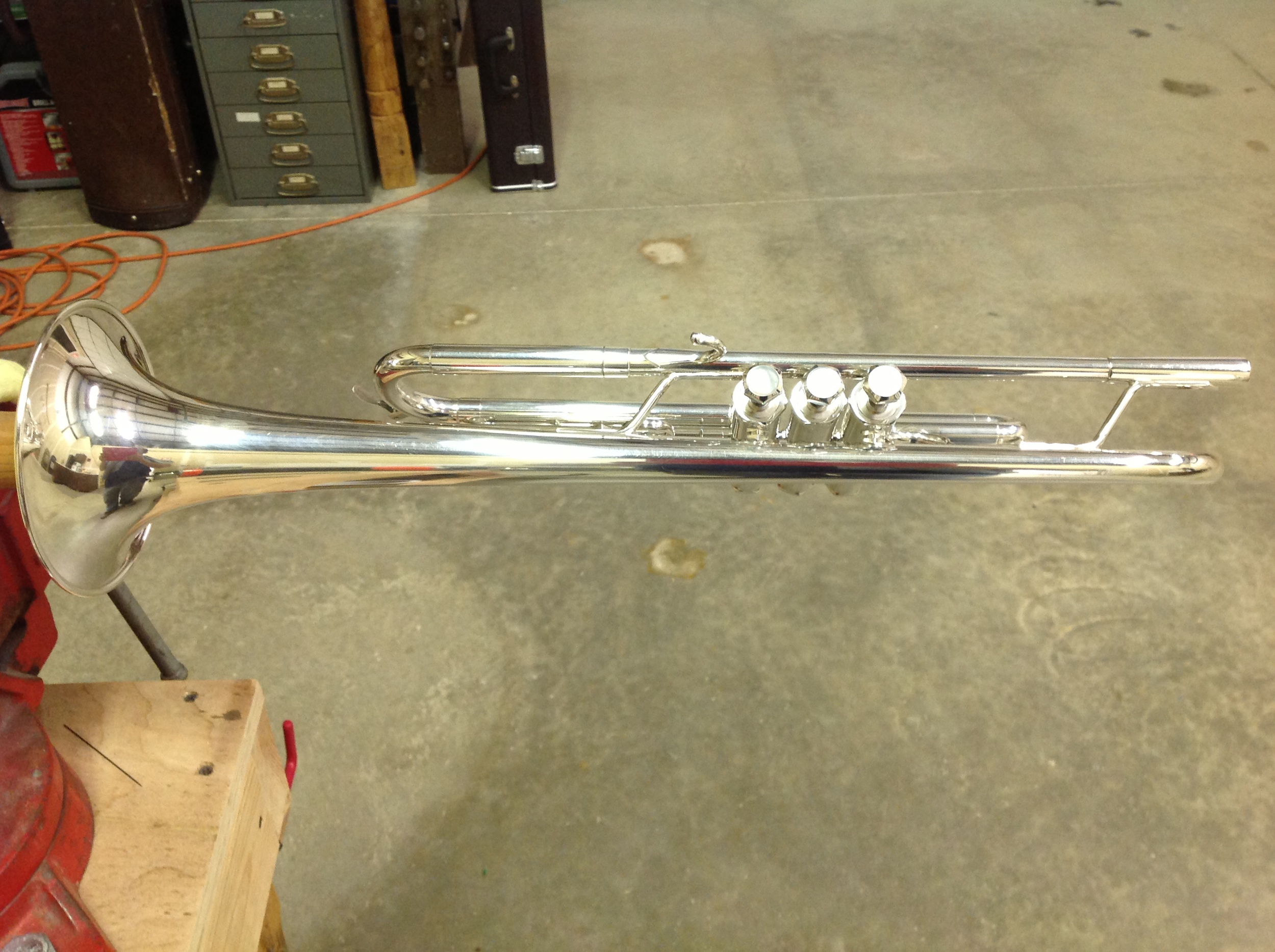 Clean Silver Trumpet