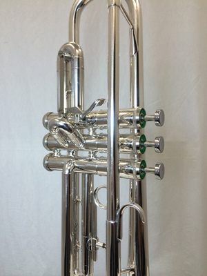 Getzen 900 Doc Severinsen Silver Plated Trumpet — Triple C Music Getzen 900 Doc Severinsen Silver Plated Trumpet — Triple C Music