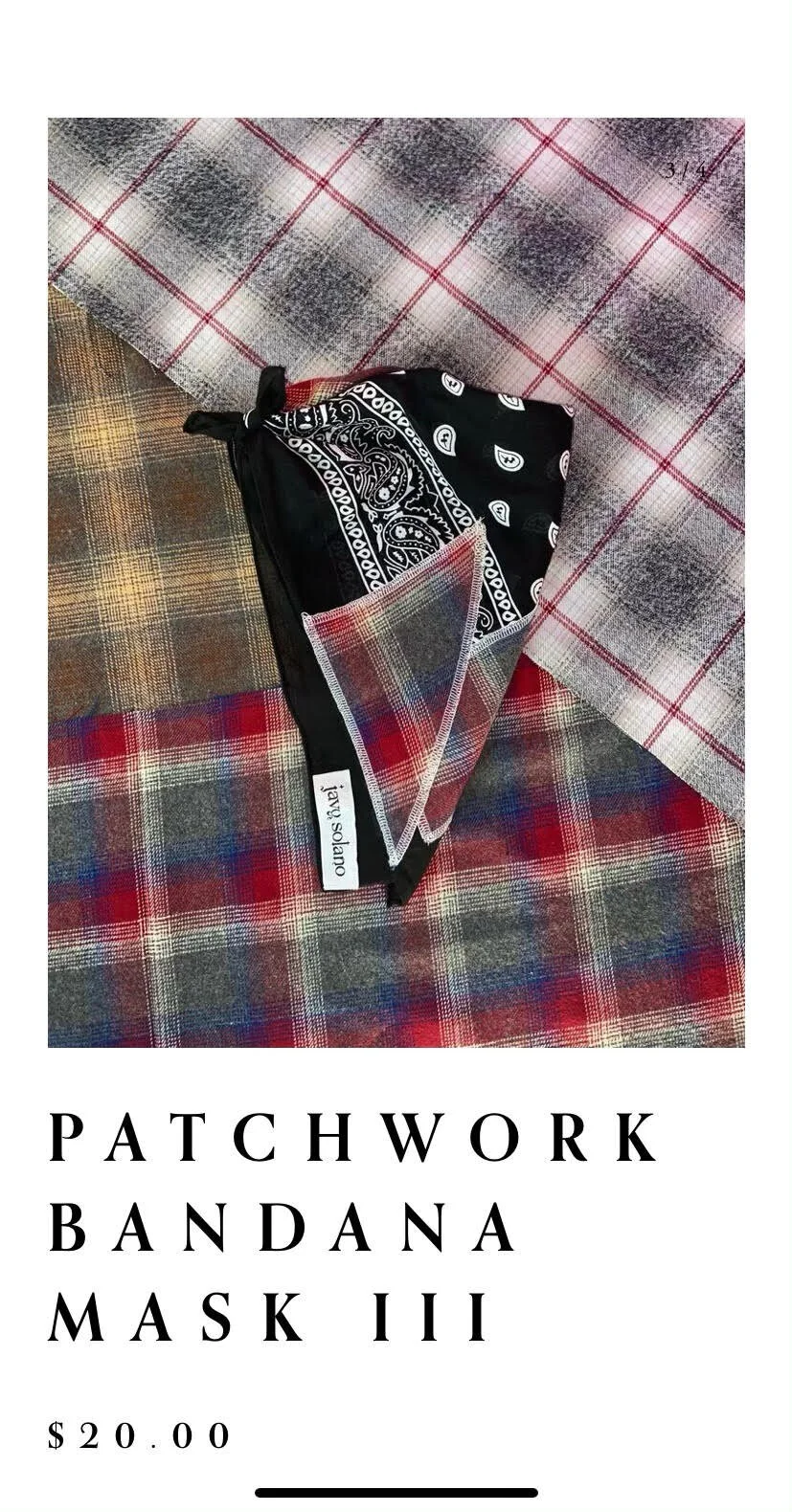 JAVY SOLANO MASK- Safe Celebrations