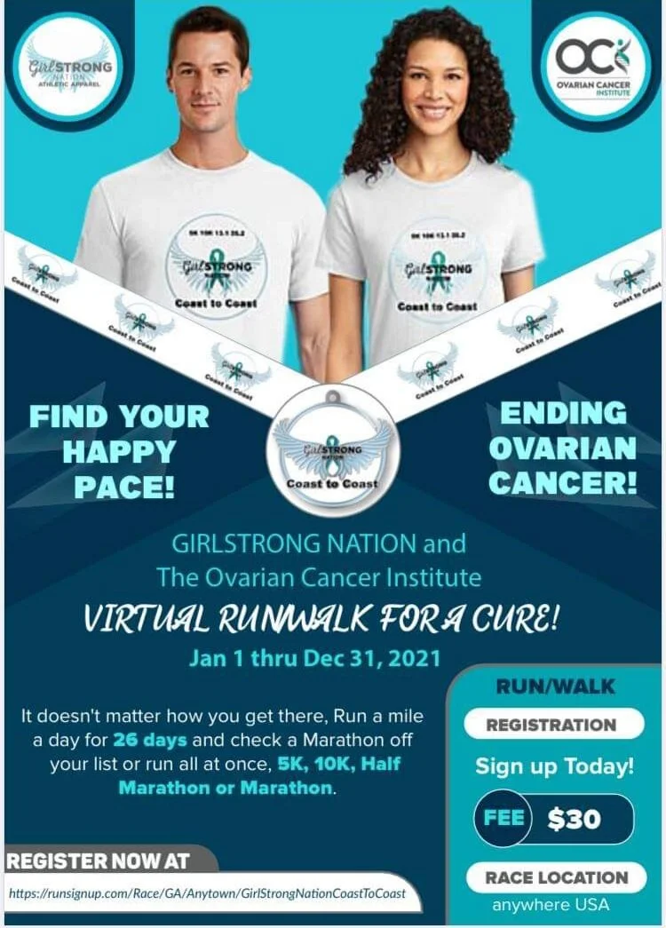 NEW: Ovarian Cancer Institute + Girl Strong Nation on Whitney's Women