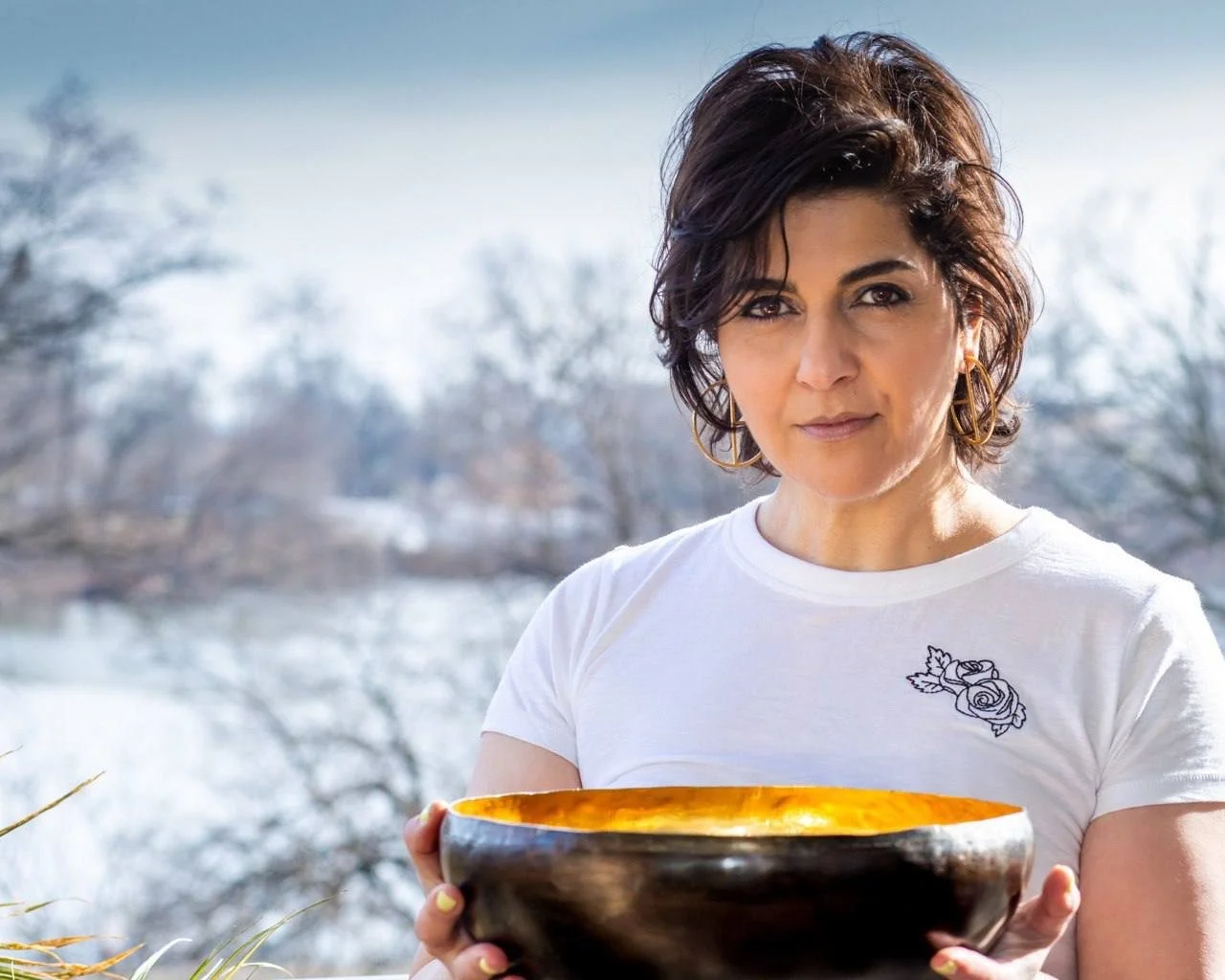 Mahtab Hariri Inspires in May Fete Feature