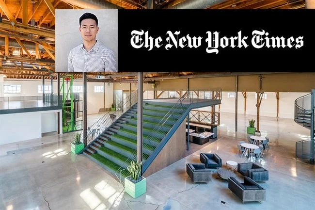 Principal John Kim Featured On NY Times: Old Hollywood Buildings Get Makeovers and Turn ‘Creative’