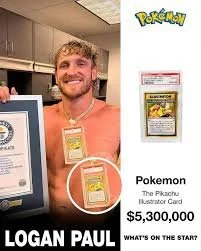 Logan Paul Wants YOU to Invest in POKEMON