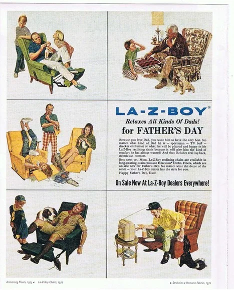 1972 La-z-boy ad.