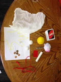 All of the my toys for hand therapy.