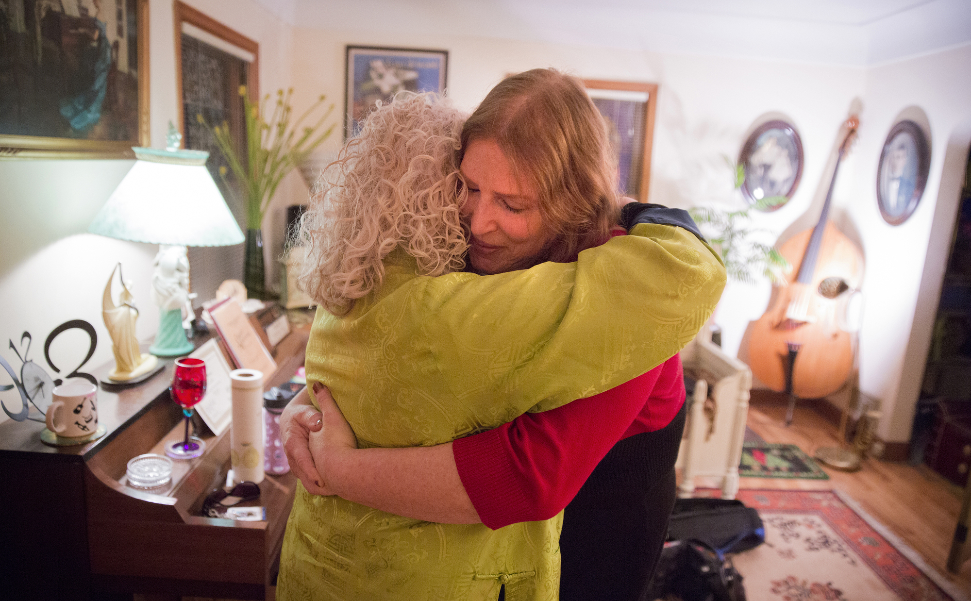 This image is from a 2015 news article on Anita and her work in the trans community, " Expert coaches help people find a new voice."