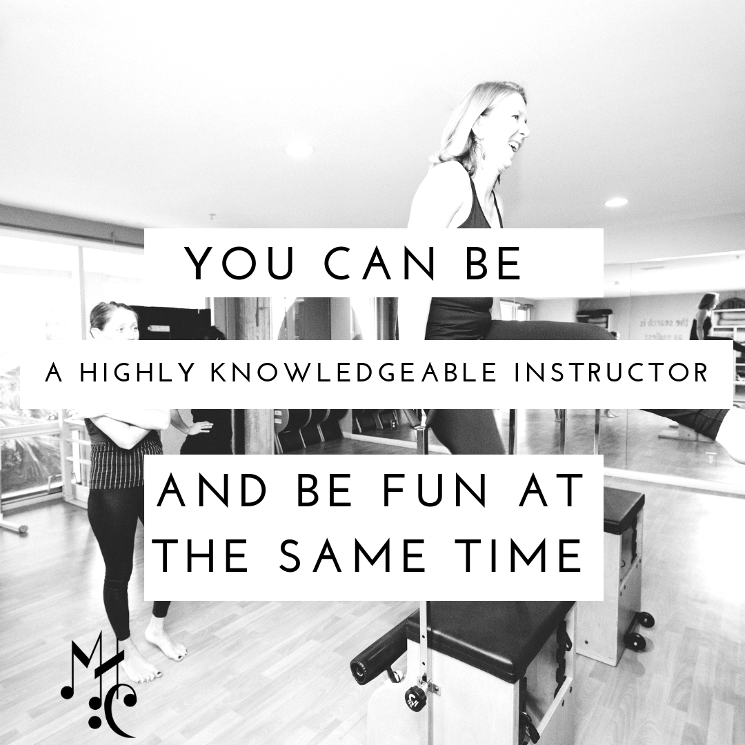 You can be a highly knowledgeable trainer and be fun at the same time..jpg