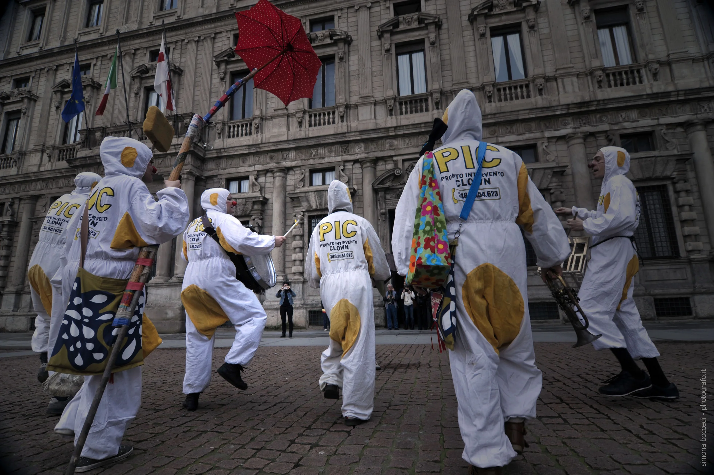 In marcia verso il Palazzo