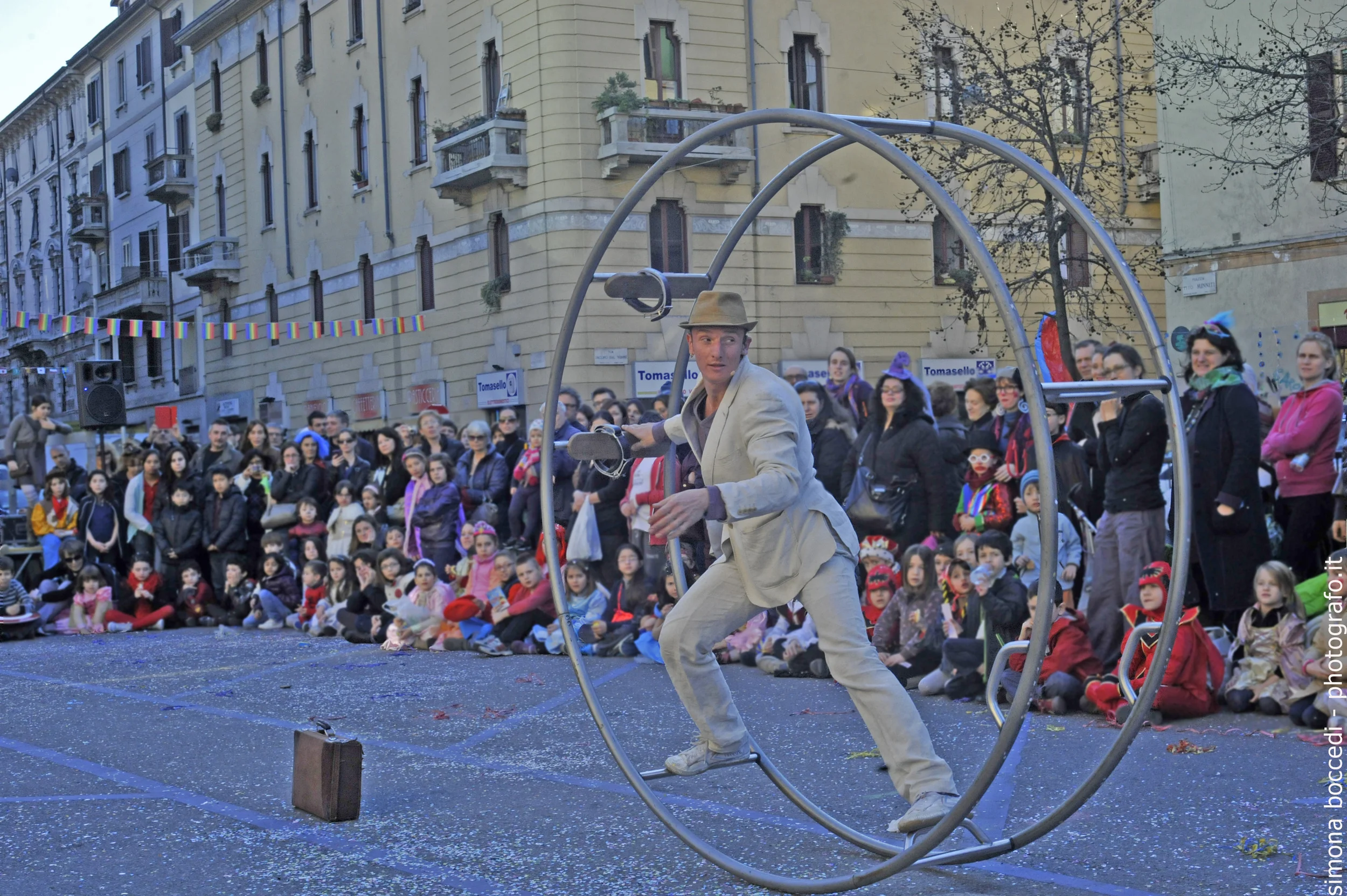 piazza Minniti con Simone Riccio