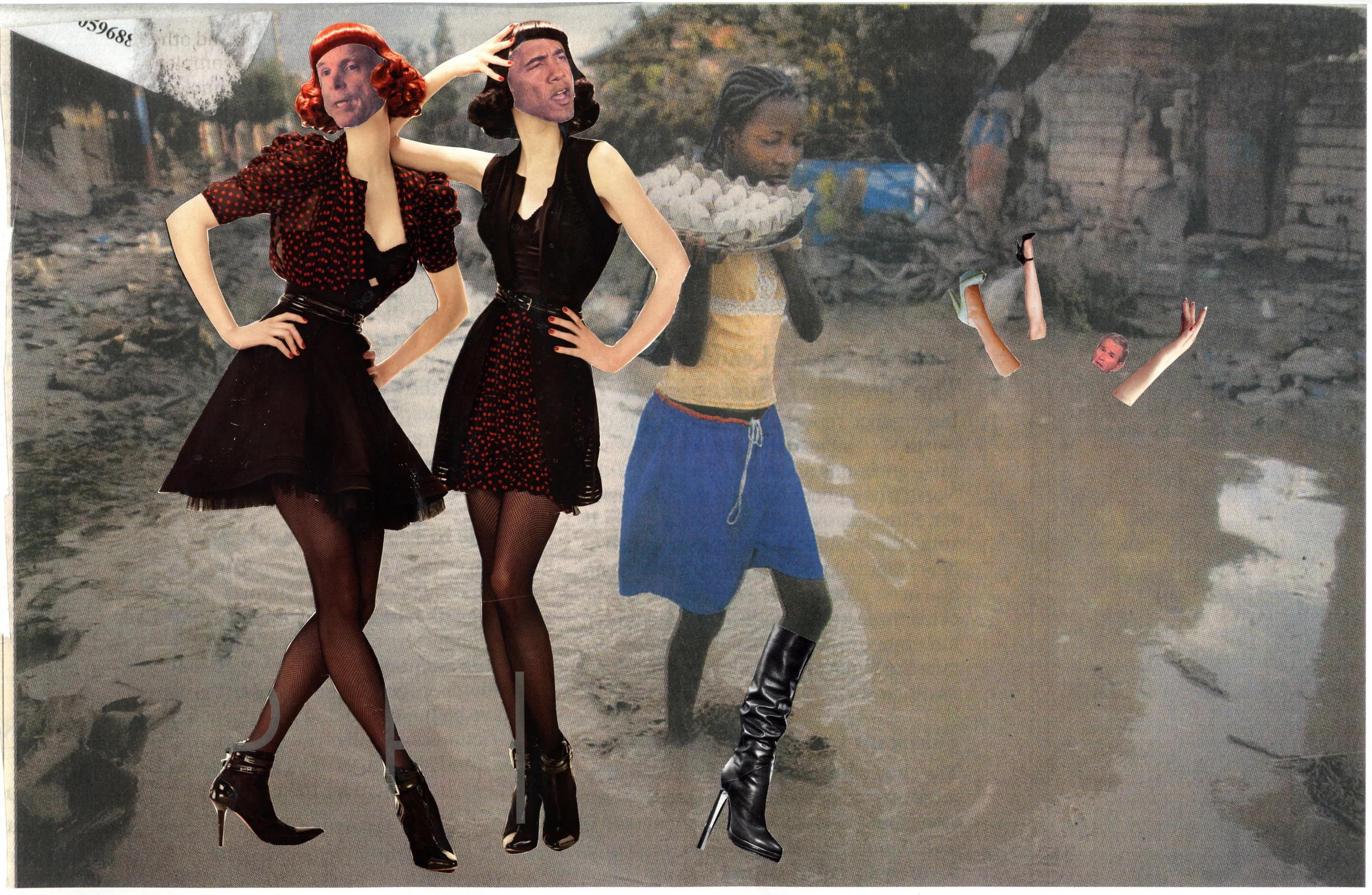 Whose the Fairest of Them All / Mixed Media / 14x11"