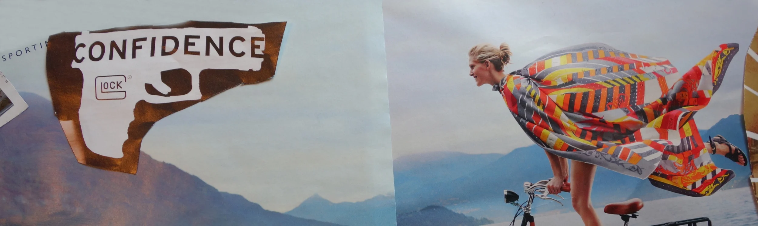 Confidence / Mixed Media / 16x7"