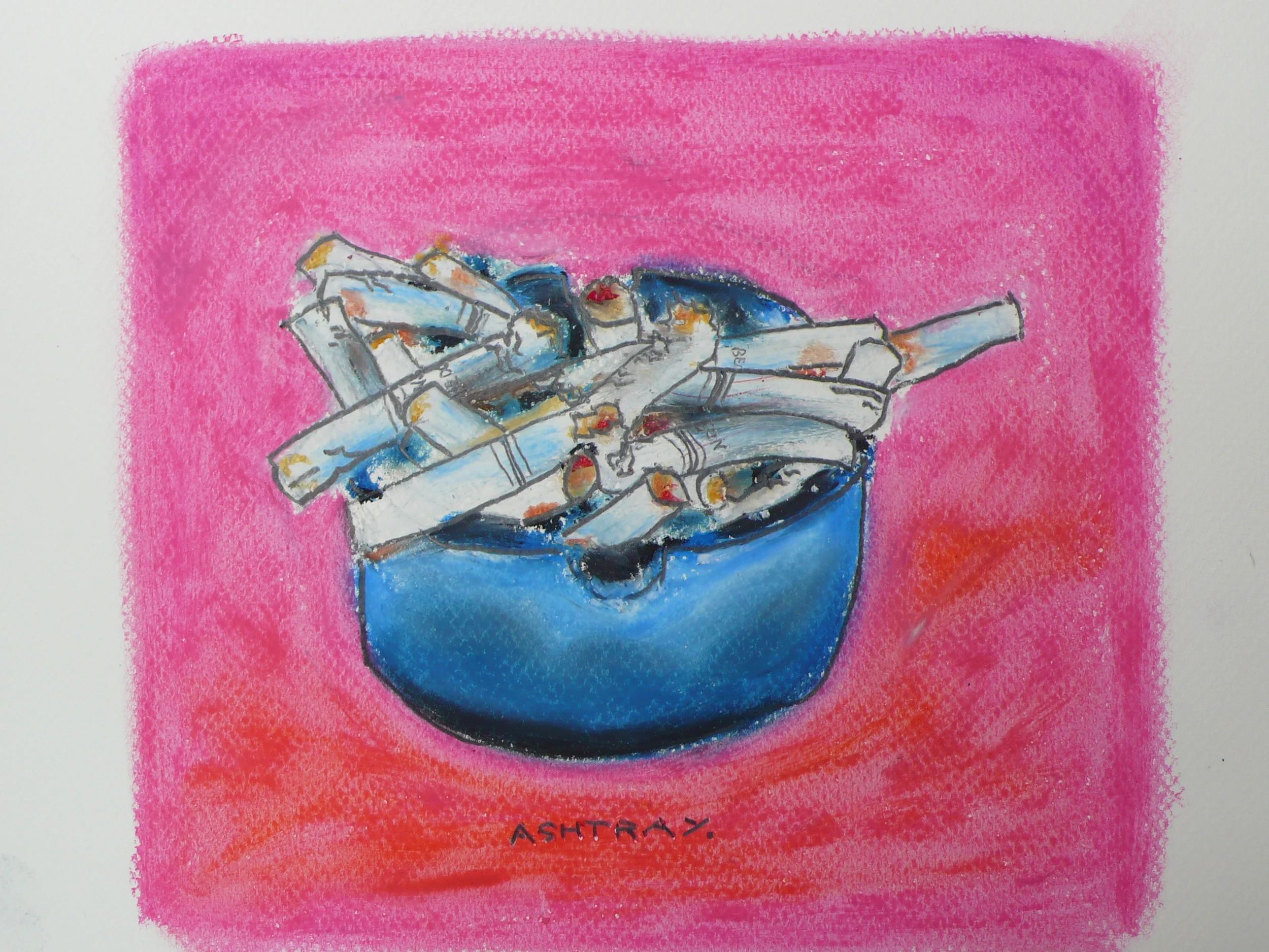 Mommy's Ashtray / Pastel / 6x5"