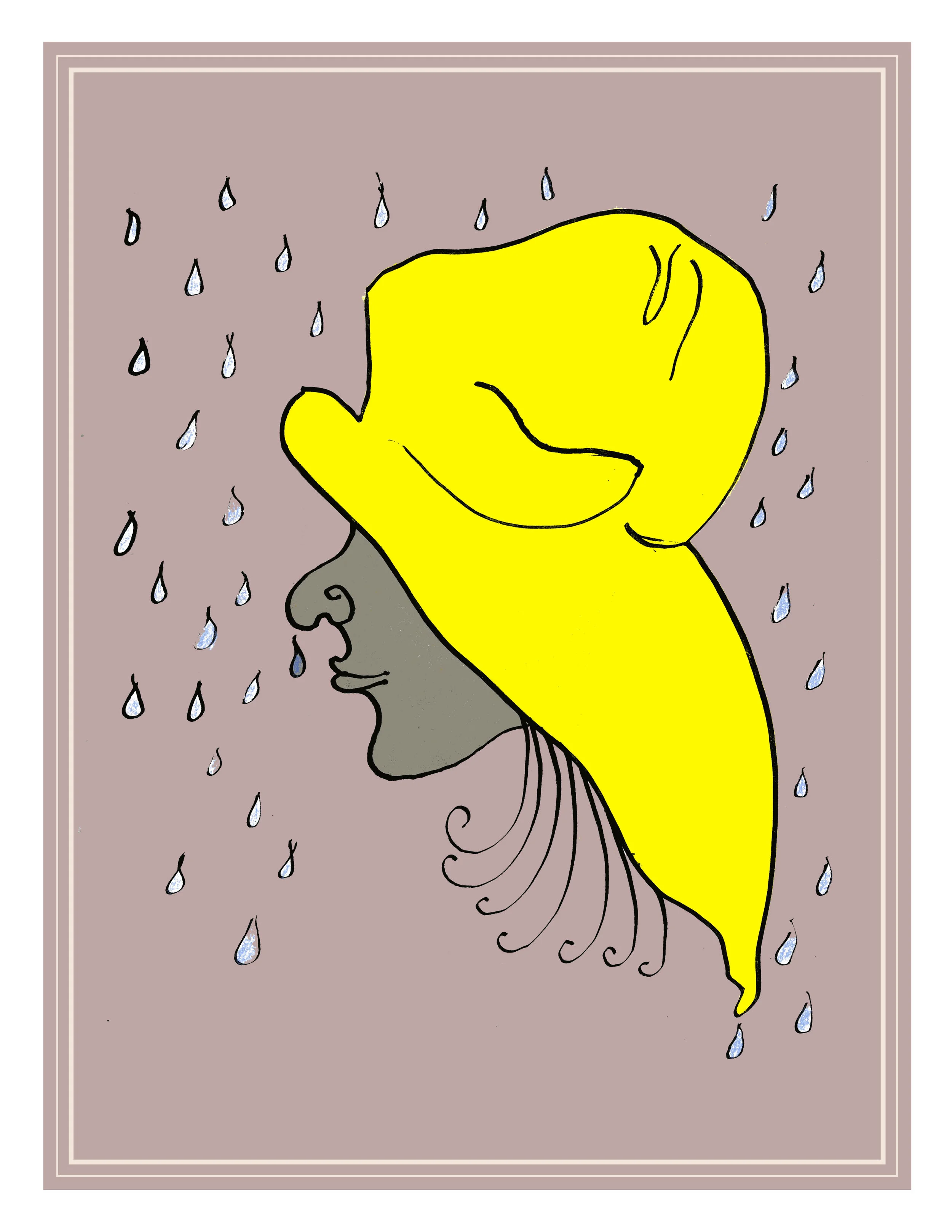 April / Mixed Media / 8x11"