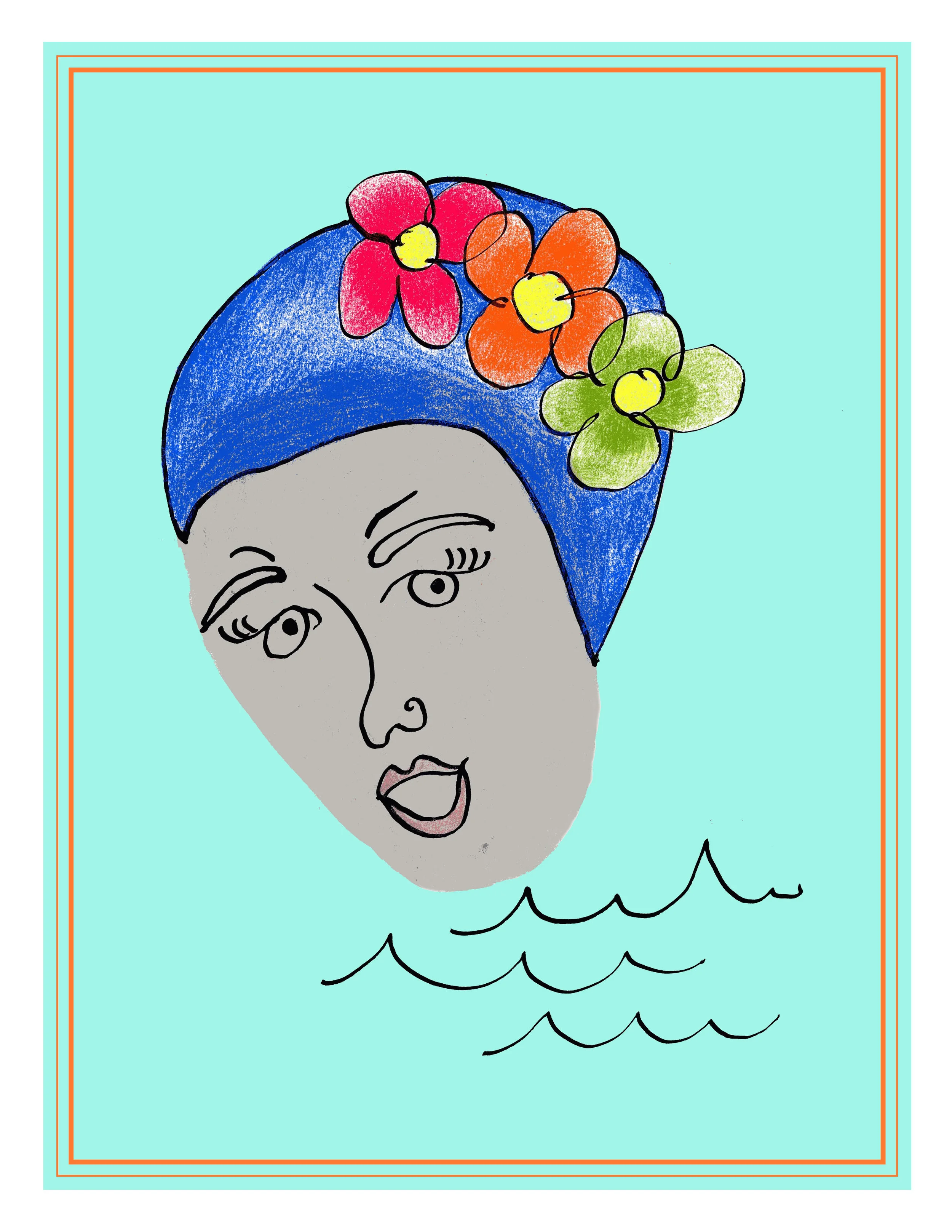 August / Mixed Media / 8x11"