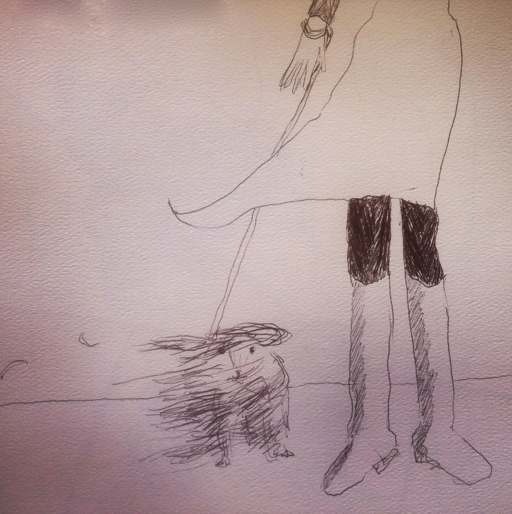 Gone with the Wind / Pen / 5x5"