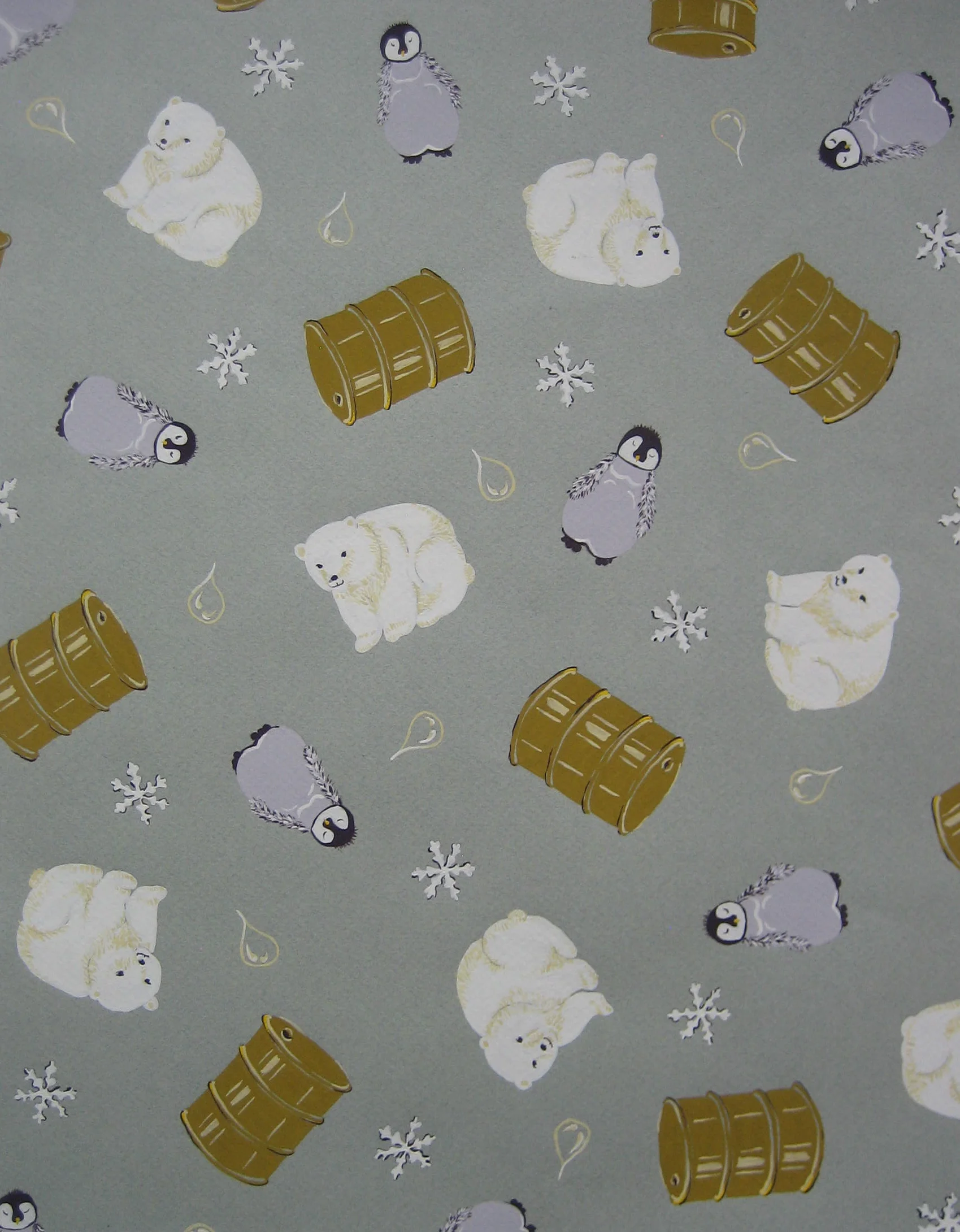 Hot Cold / Hand painted