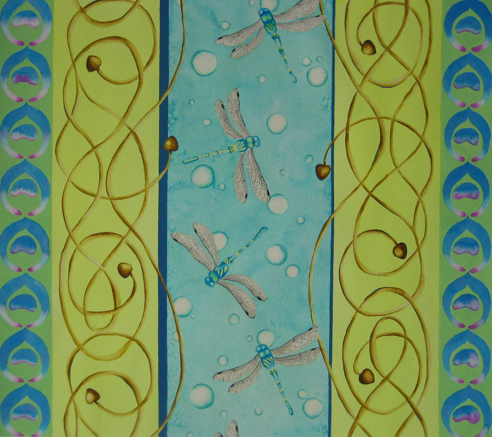 Summer / Hand painted&nbsp;