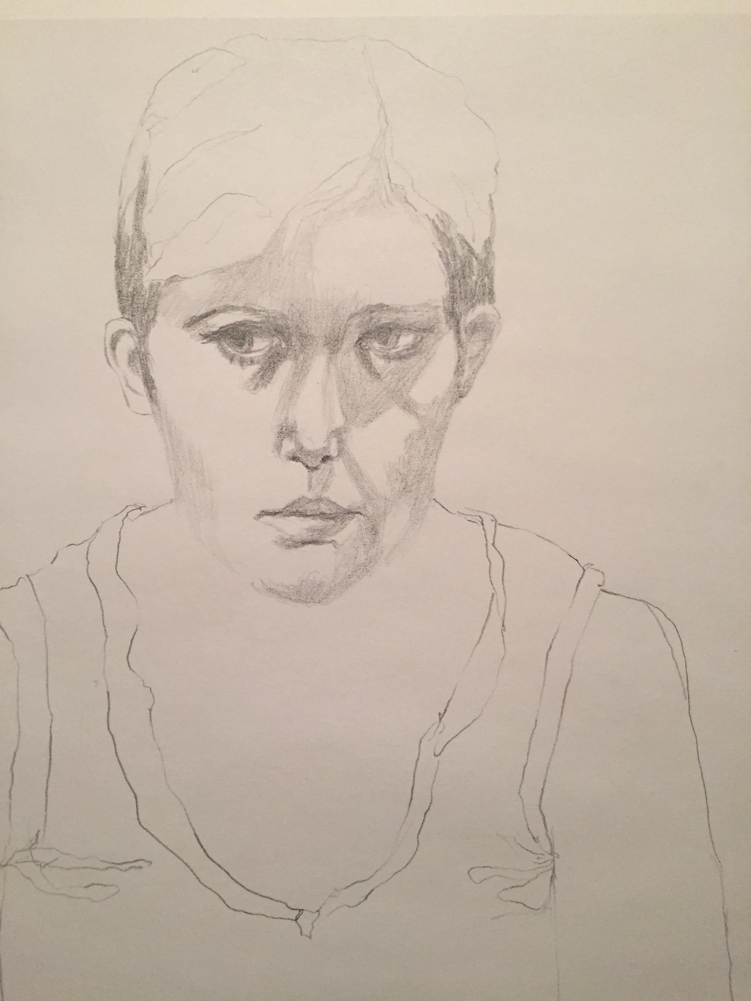 Untitled / Graphite / 9x12"