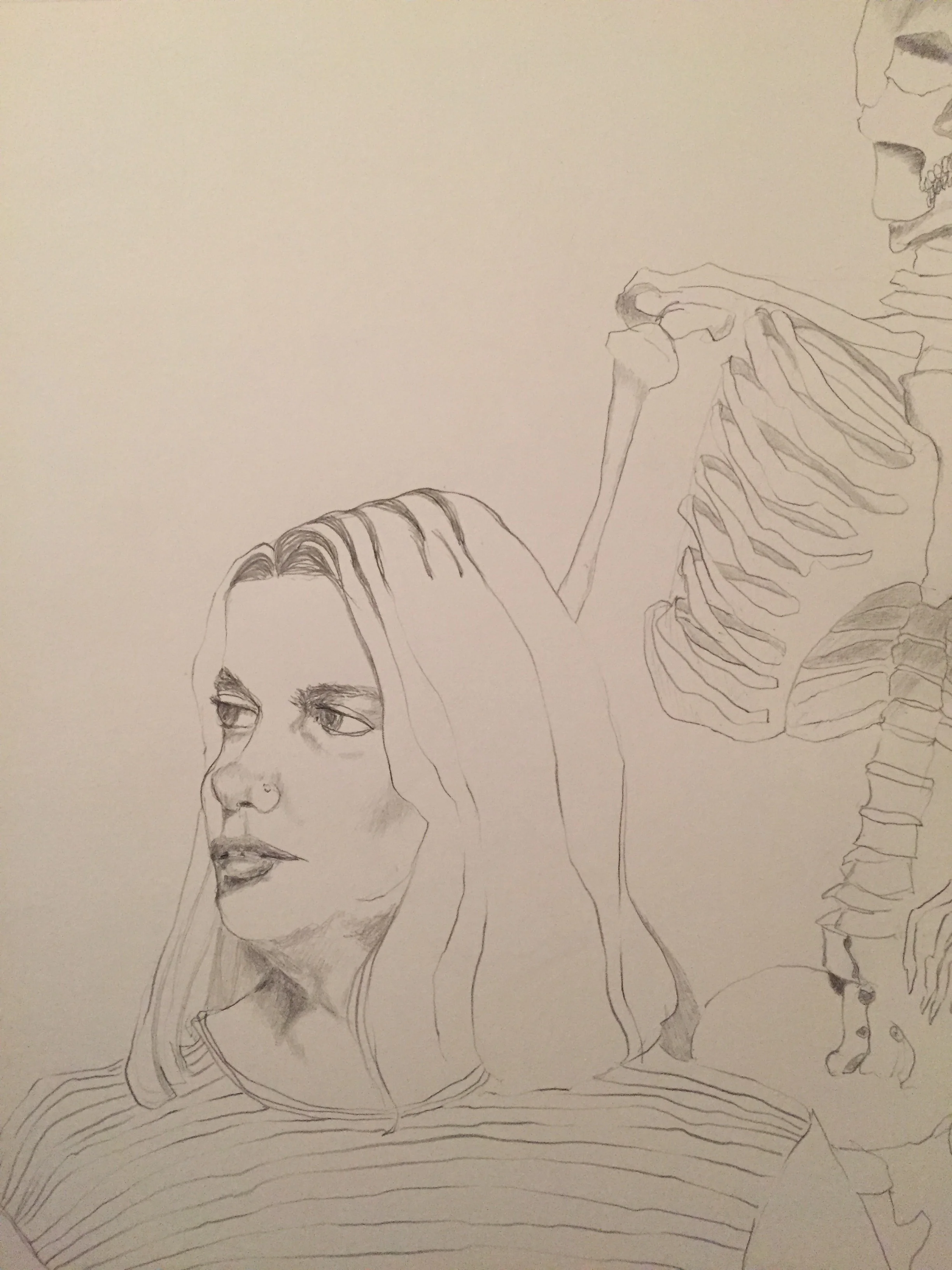 Untitled / Graphite / 9x12"