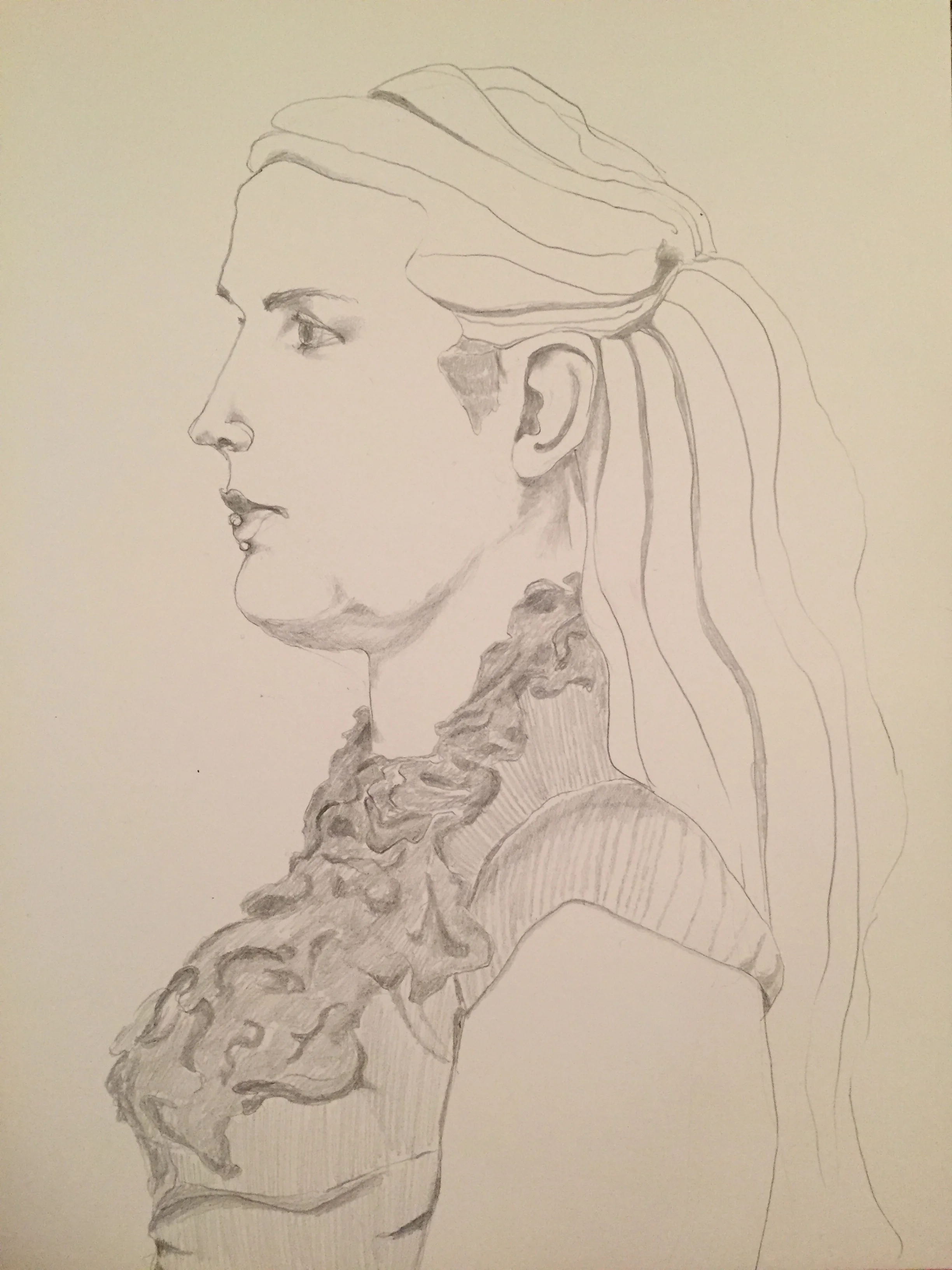 Untitled / Graphite / 9x12"