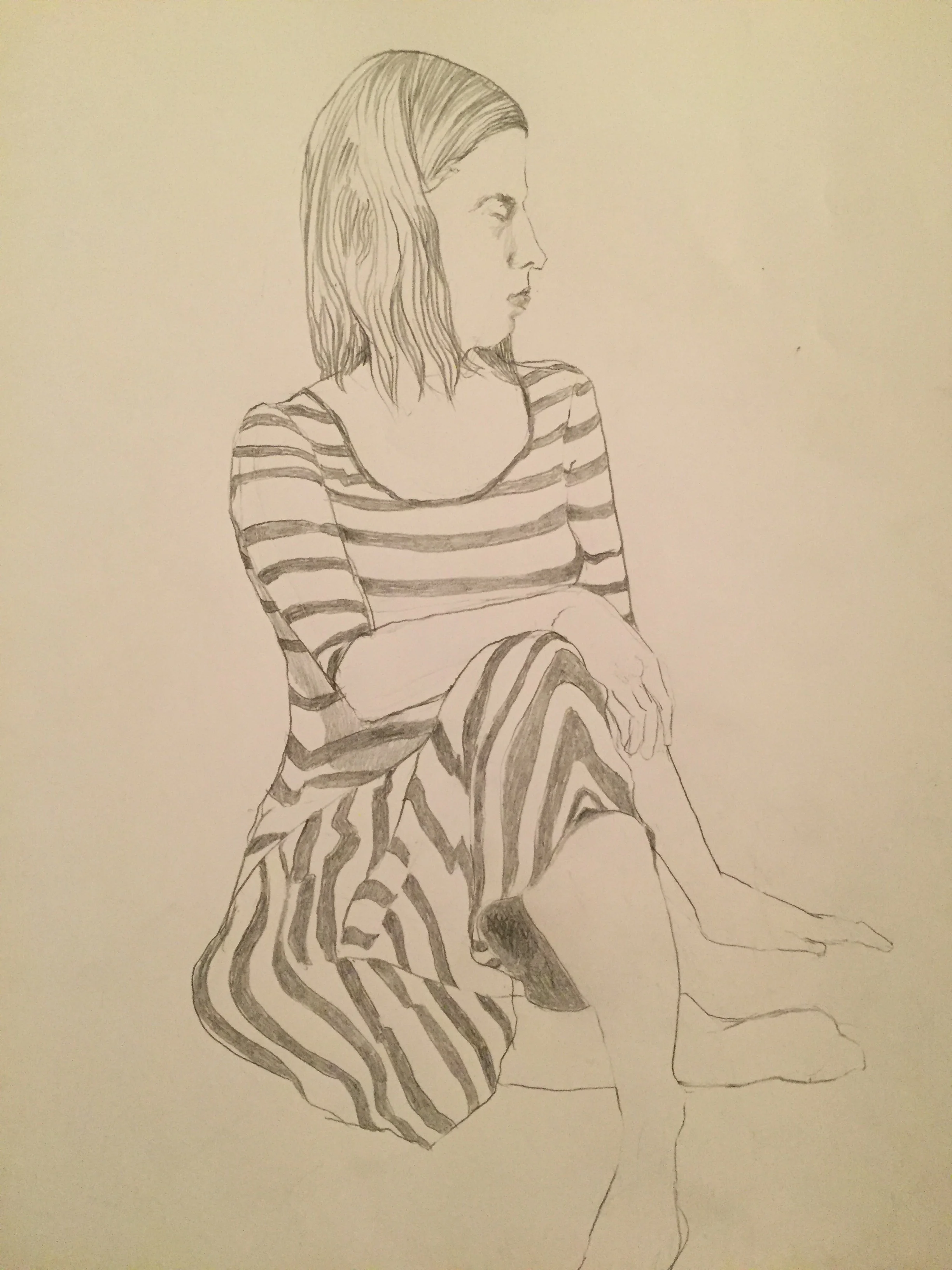 Untitled / Graphite / 9x12"