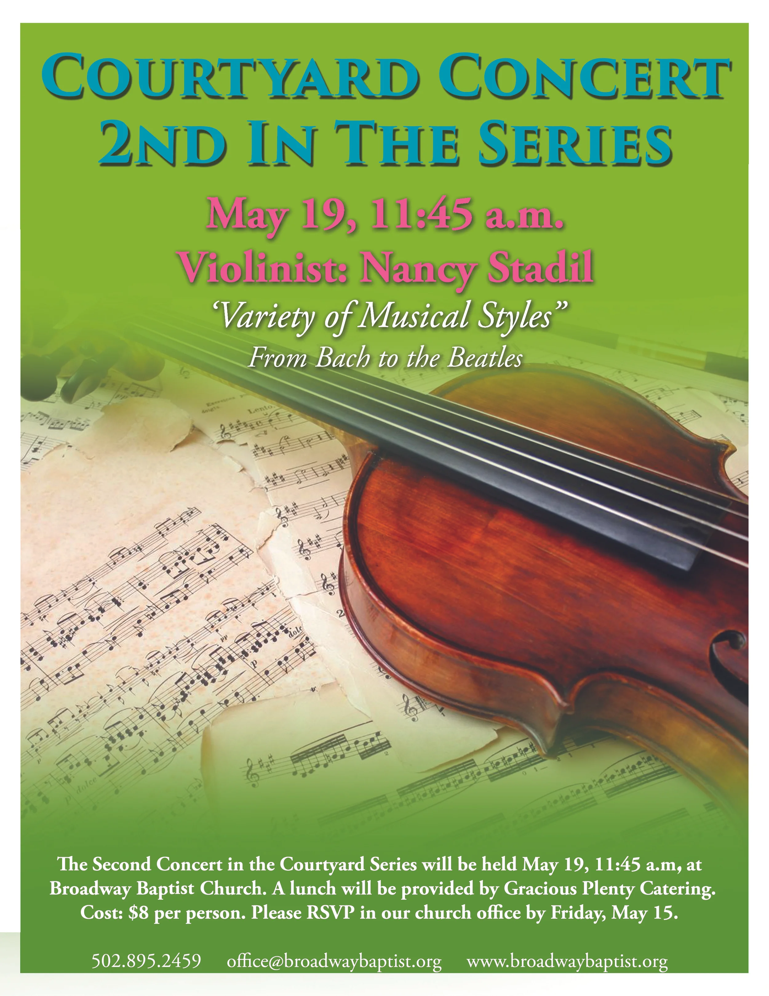 Courtyard Concert - Second in the series 