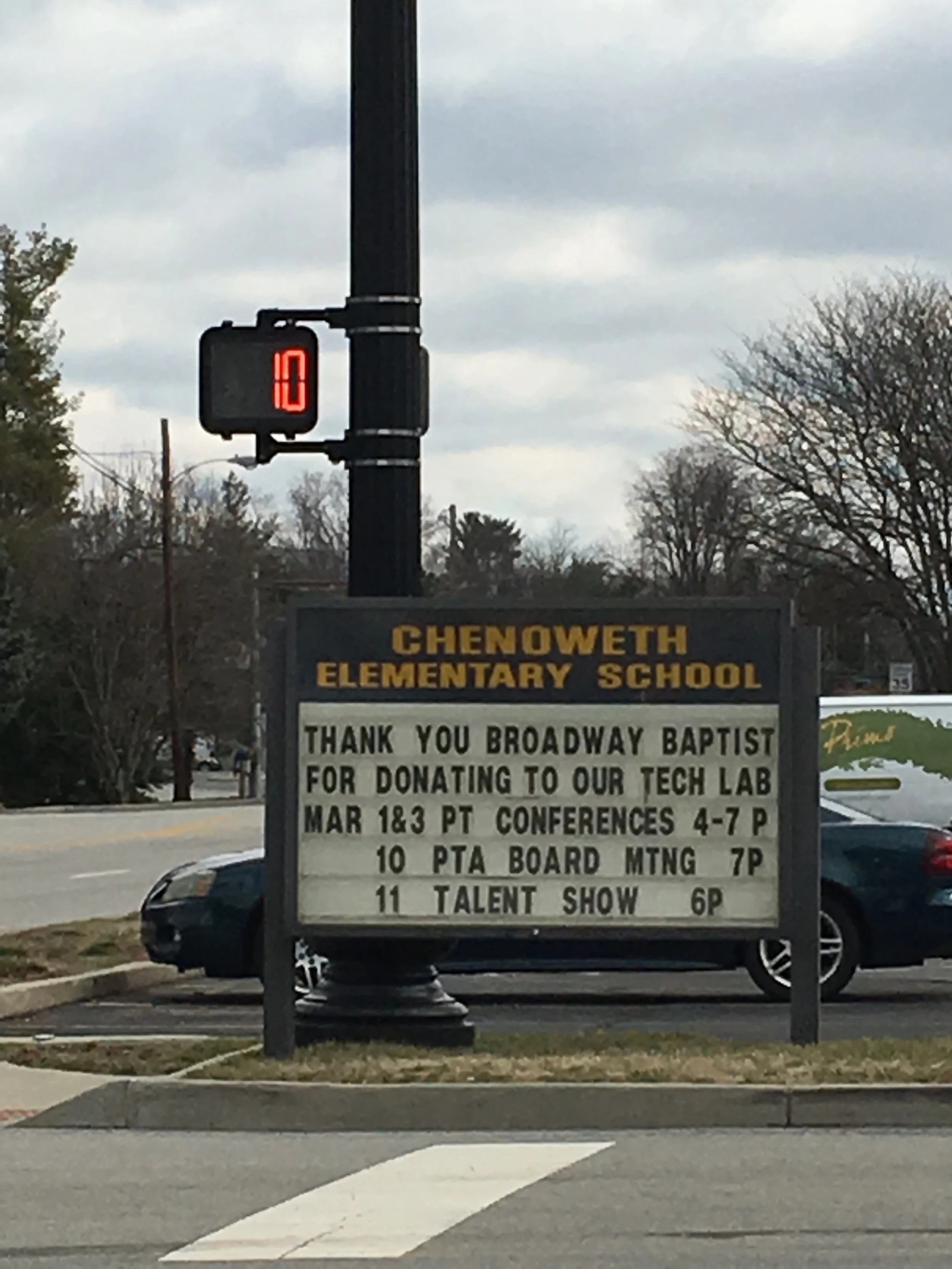 Chenoweth Elementary - Thank You
