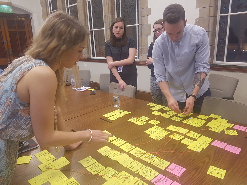 We worked with the client extensively to map out the whale’s story, and how we could build a piece that would give the user a broader sense of her journey.
