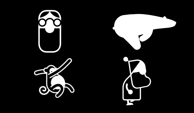 We needed the animation cycles to be as smooth as possible so we spent a bit of time working on how they would loop before putting them into their respective scenes.