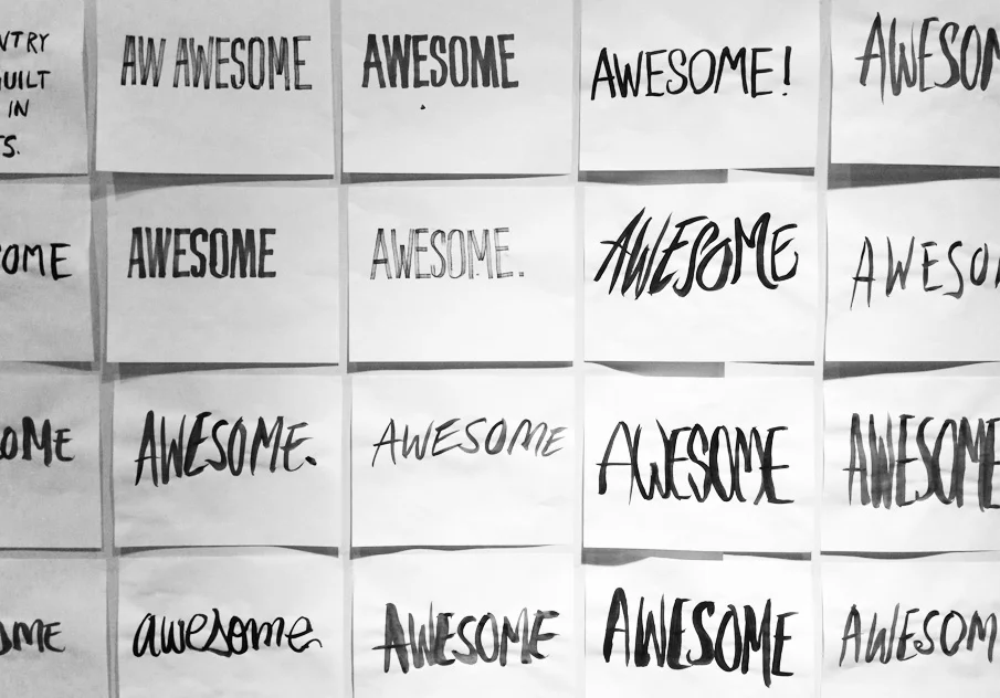 Some "Awesome" sketches for Boost Mobile campaign
